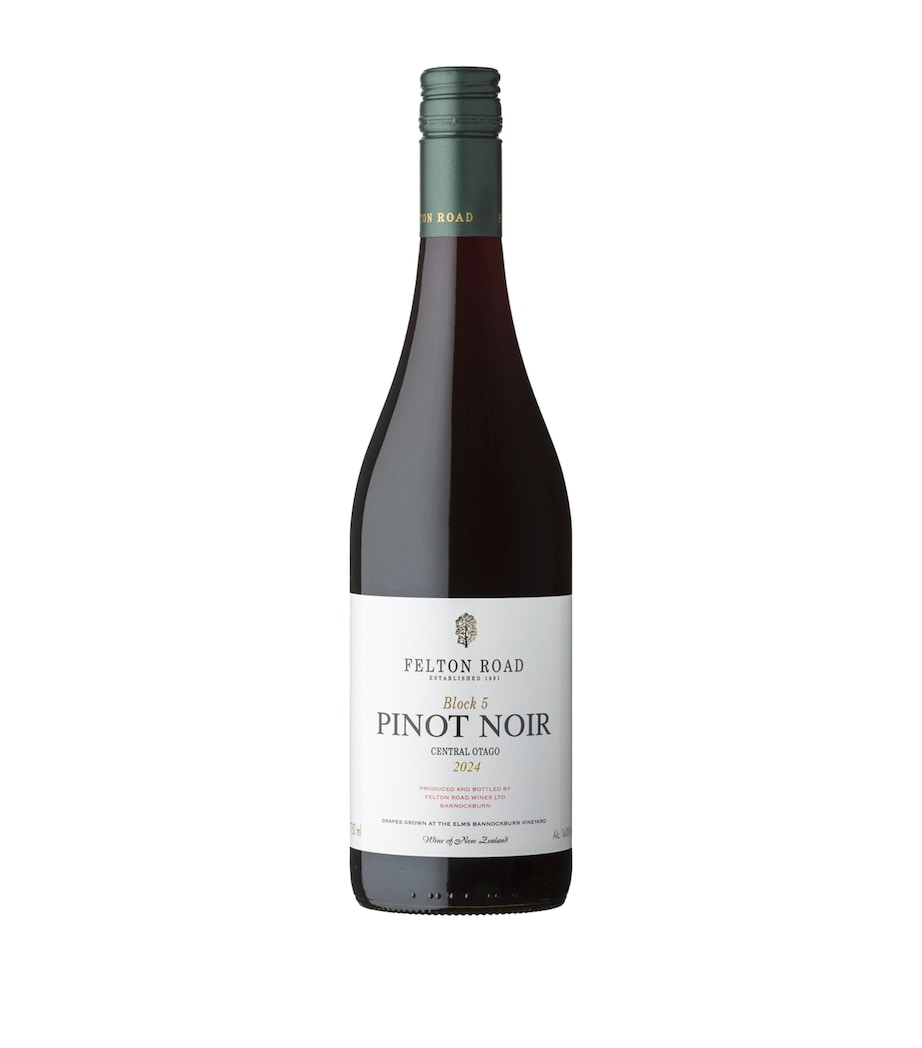 Felton Road Block 5 Pinot Noir red wine 75cl - British product