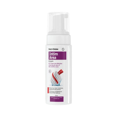 Superdrug FrezyDerm Intim Area Foam pH 4.0 Intimate Foam Cleanser 200ml- Buy online at McGrocer