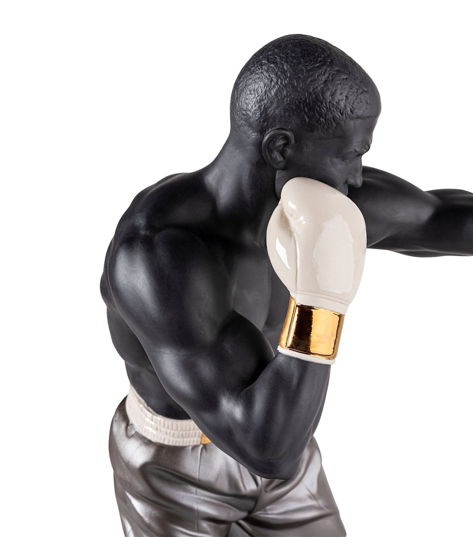 Lladró porcelain boxer figurine 61cm, UK version