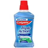 Colgate Triple Action Mouthwash 500ml GOODS Sainsburys   