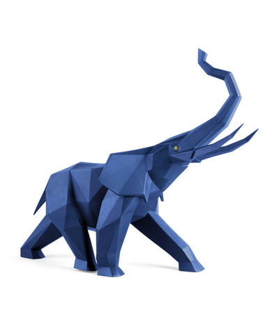 Harrods Lladró Porcelain Elephant Decorative Figurine- Buy online at McGrocer