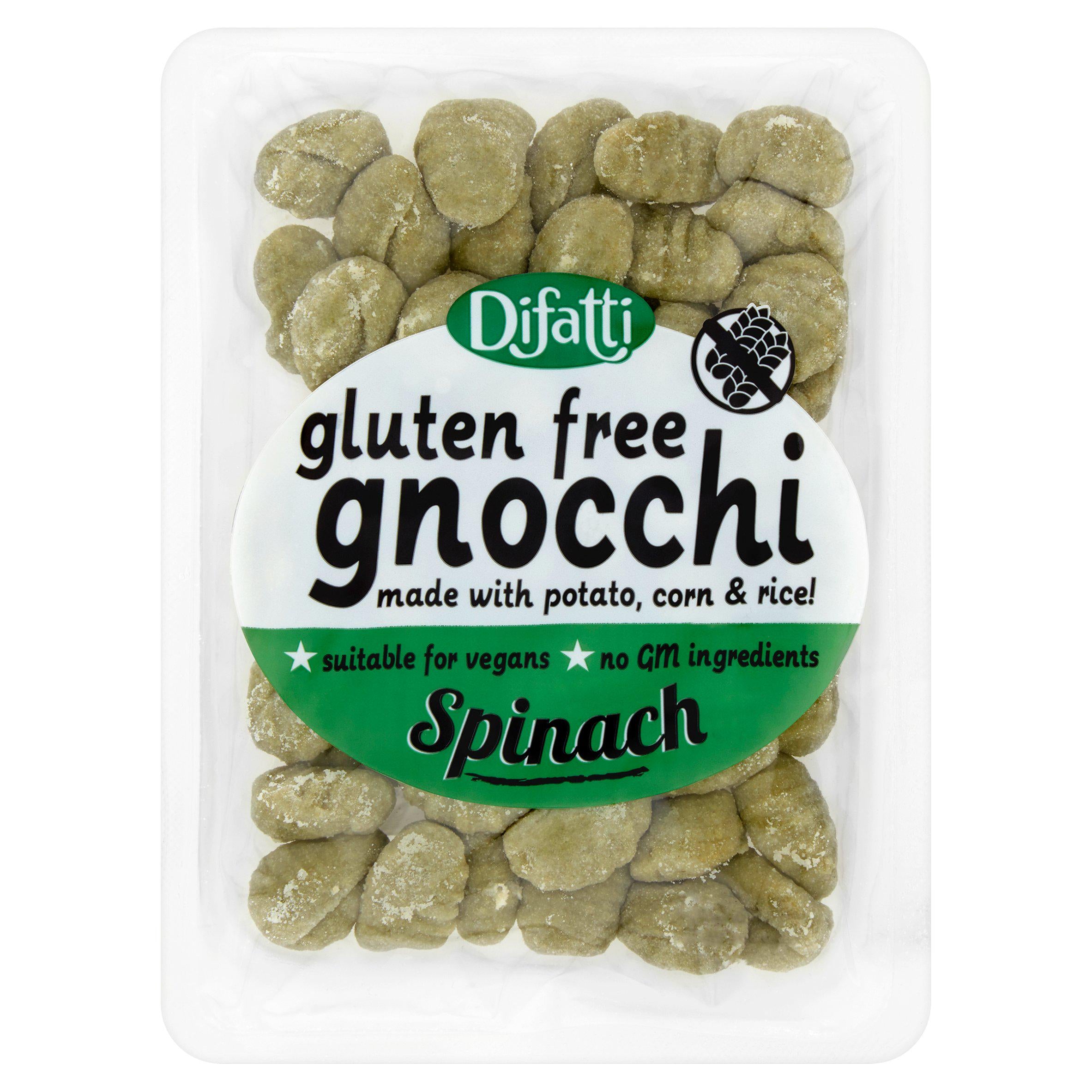 Difatti Gluten Free Gnocchi Spinach 250g GOODS Sainsburys   