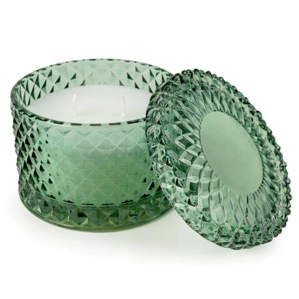 Candlelight luxury 2-wick glass candle, UK version