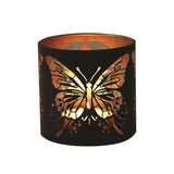 Aroma black butterfly 3-in-1 tealight holder and wax melt burner (British brand)