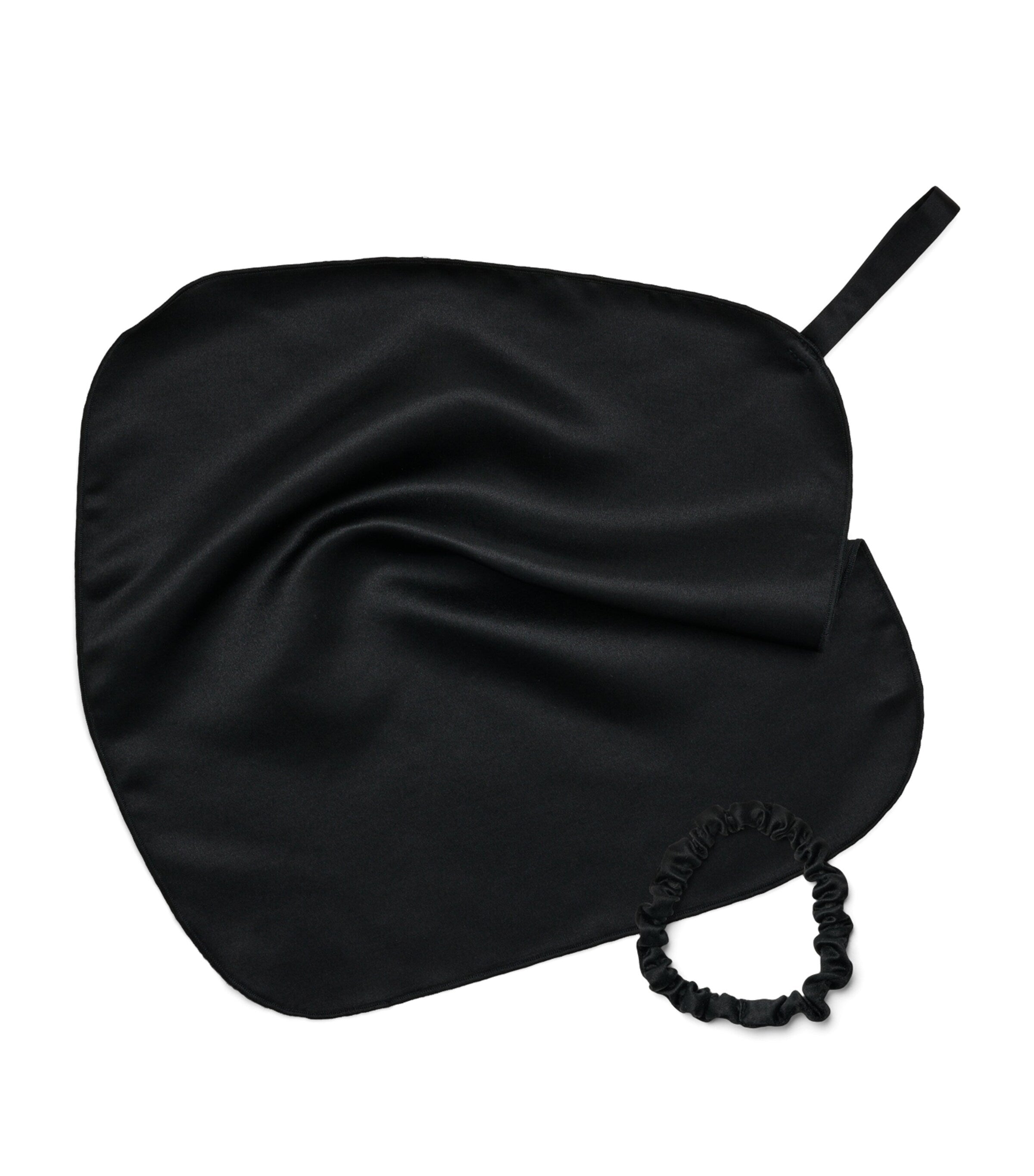 Hyoumankind silk face cloth and hair tie bundle, UK version
