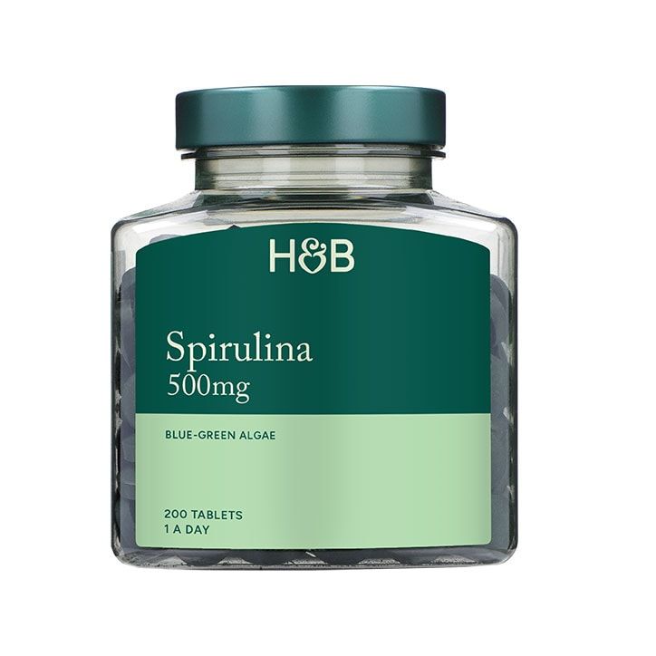 Holland & Barrett Spirulina 500mg 200 Tablets GOODS Holland&Barrett