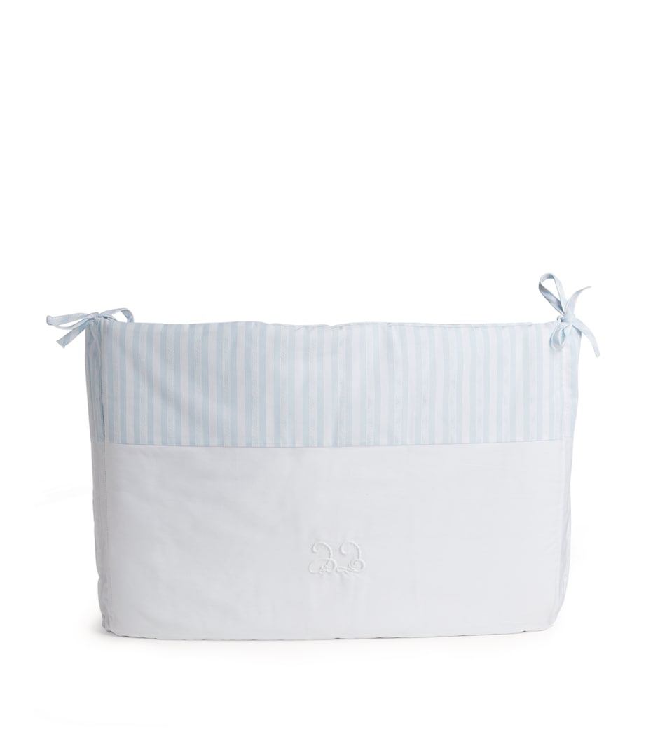 Tartine et Chocolat striped cotton bed bumper for baby (British brand)