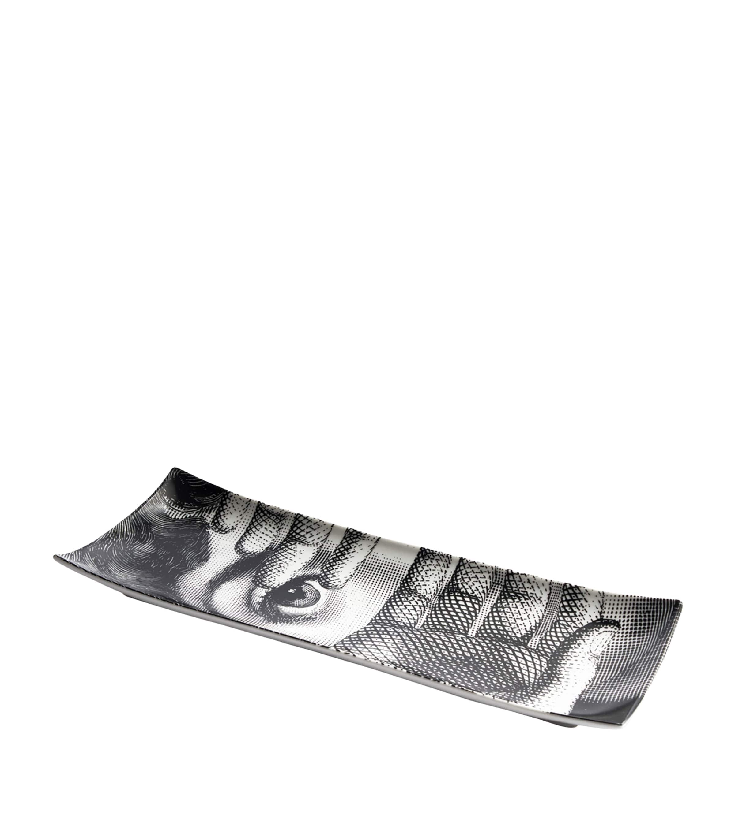 Fornasetti Tema e Variazioni No. 154 ceramic tray 38cm x 14.5cm - British product