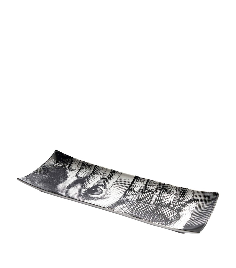Fornasetti Tema e Variazioni No. 154 ceramic tray 38cm x 14.5cm - British product