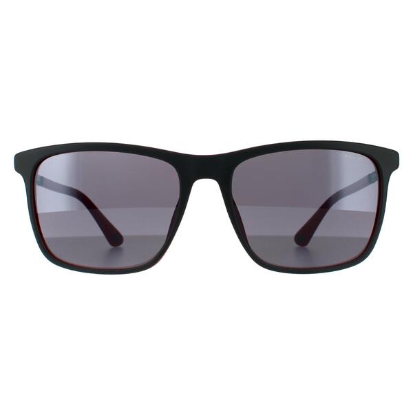 Police SPLA56 Record 1 grey mirrored unisex sunglasses, UK version