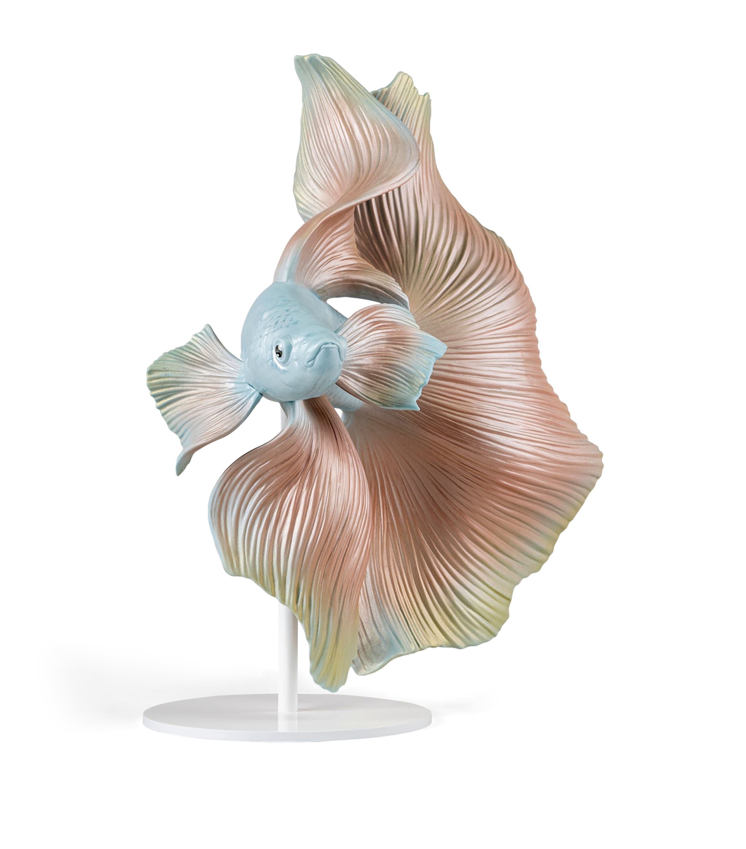 Lladró porcelain betta fish right ornament, UK version