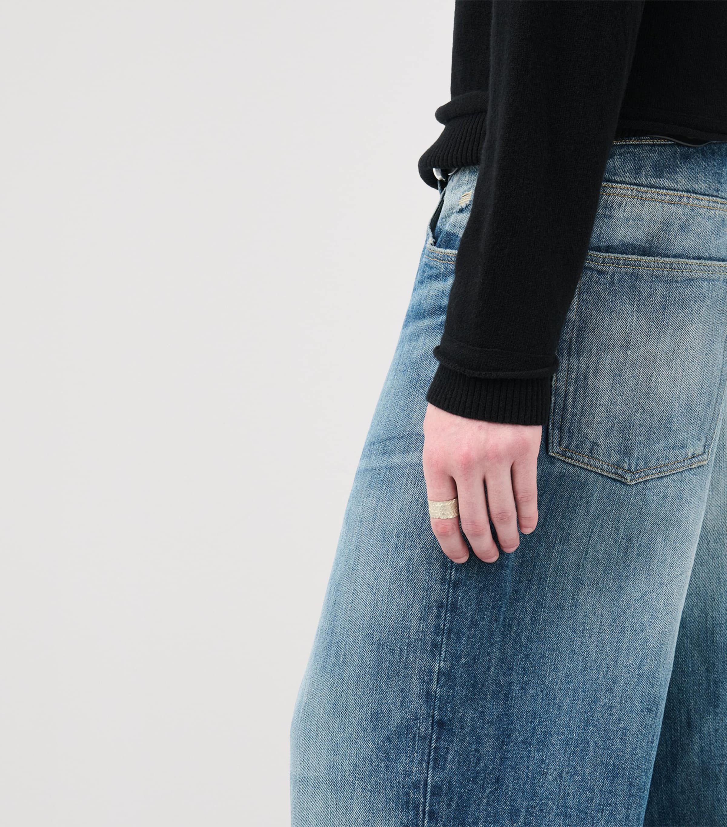 Our Legacy sterling silver knit ring (British brand)