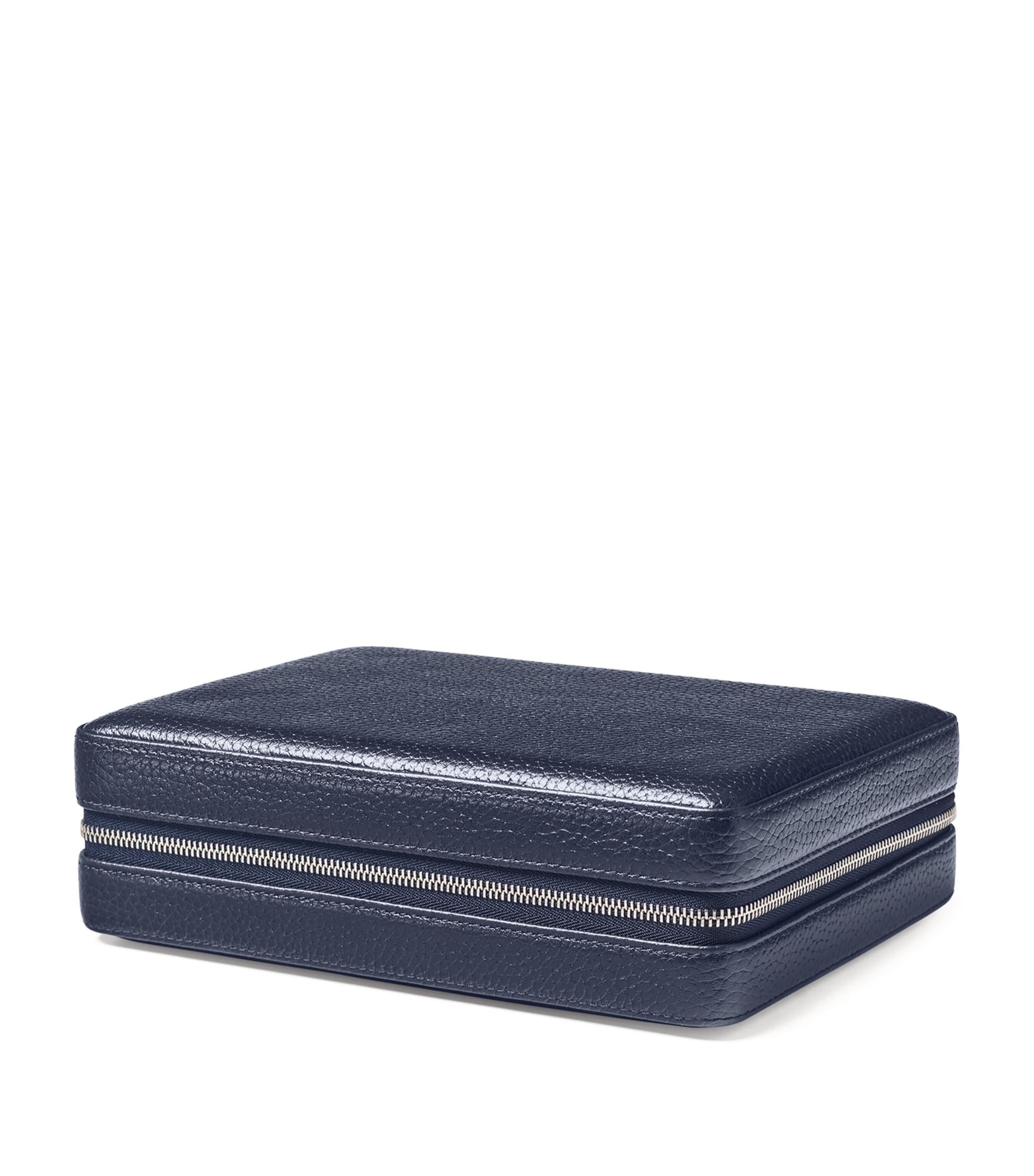 Aspinal London leather travel jewellery case - British product
