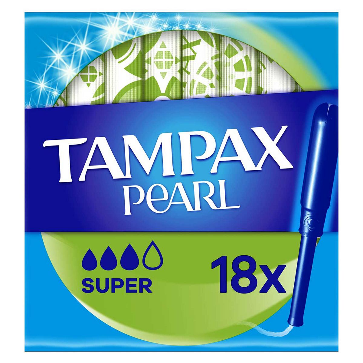 Tampax Pearl Super Tampons Applicator 18X GOODS støvler