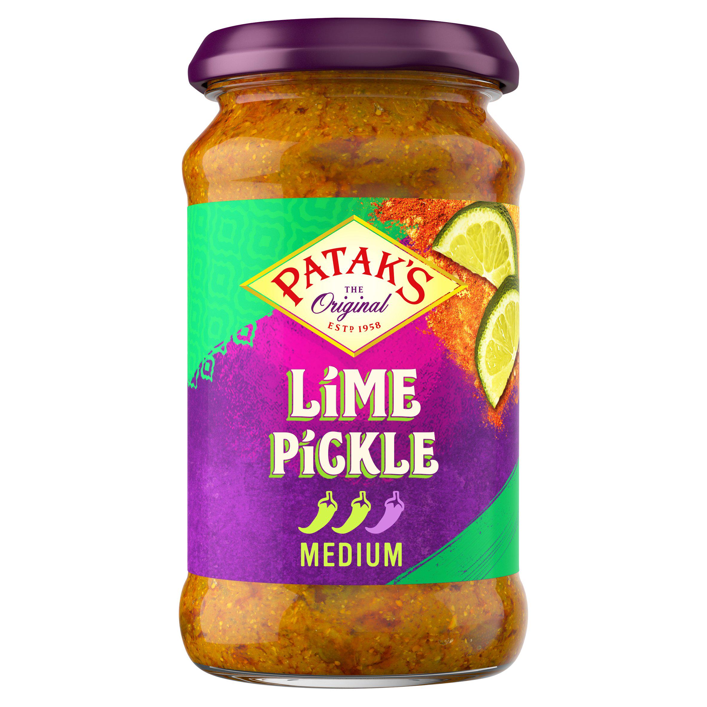 Patak's Lime Pickle 283g Indian Sainsburys   