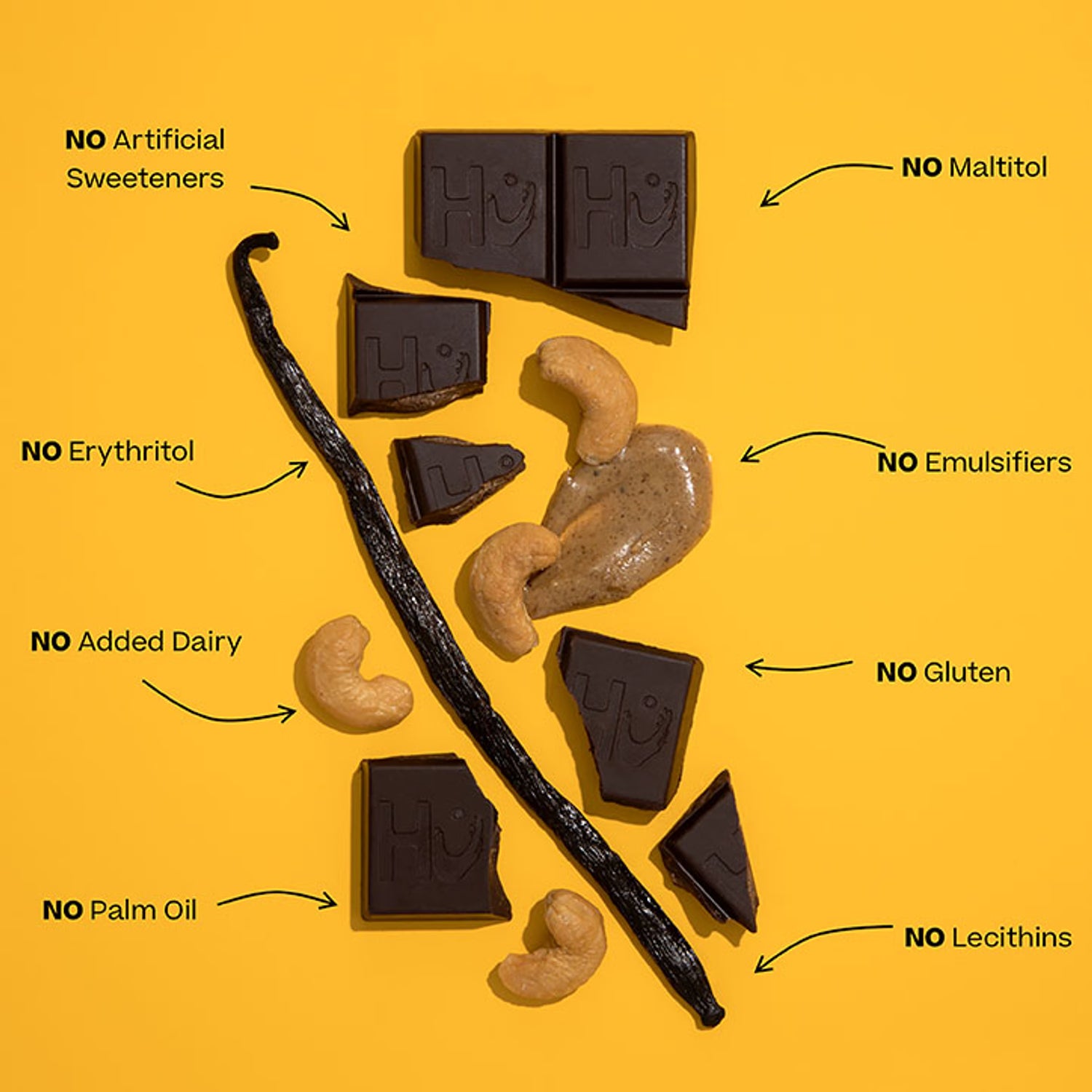 Hu Cashew Butter Dark Chocolate Bar 60g, UK version