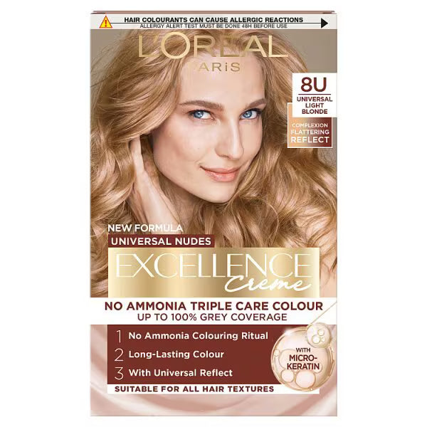 L'Oreal Paris Excellence Crème Universal Nudes 1U Permanent Hair Colour