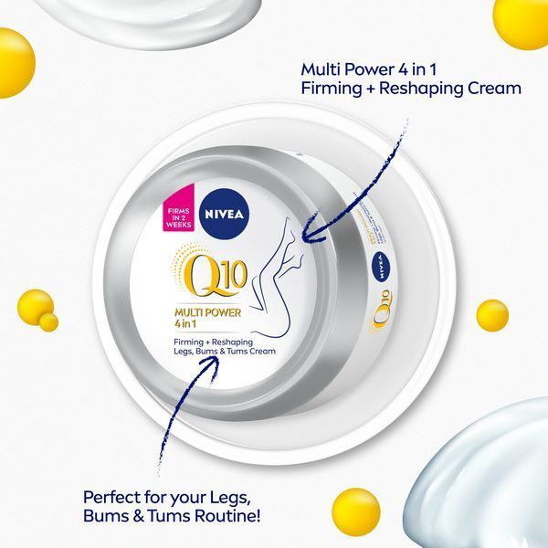 NIVEA Q10 Firming and Reshaping Body Moisturiser Cream 300ml GOODS Superdrug   