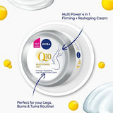 NIVEA Q10 Firming and Reshaping Body Moisturiser Cream 300ml GOODS Superdrug   