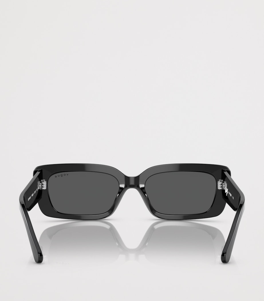 Vogue acetate pillow sunglasses tortoiseshell, imported from the UK