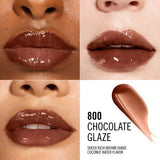 Rimmel Glassy Gloss Chocolate Glaze 10ml , imported from the UK