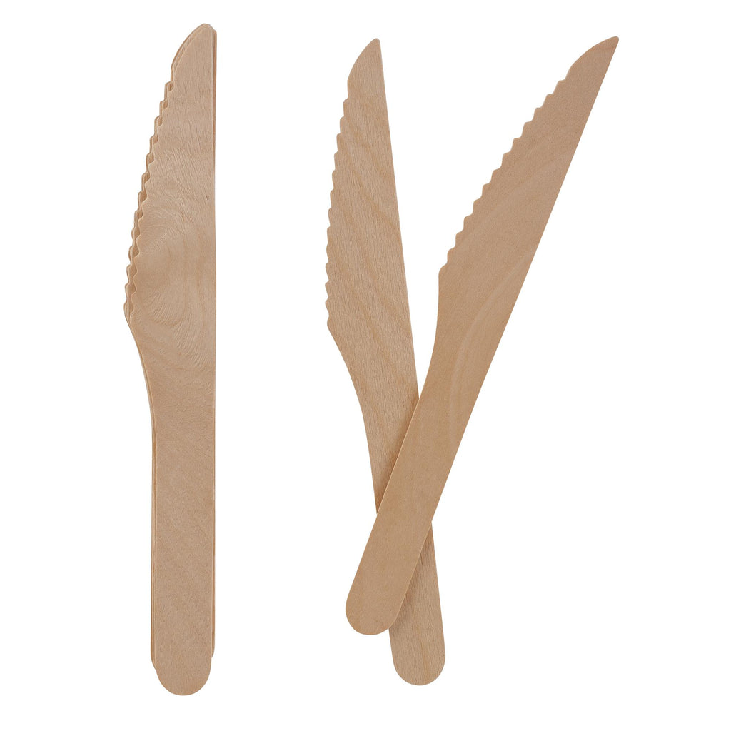 Sainsbury's Home Wooden Knives 10pk