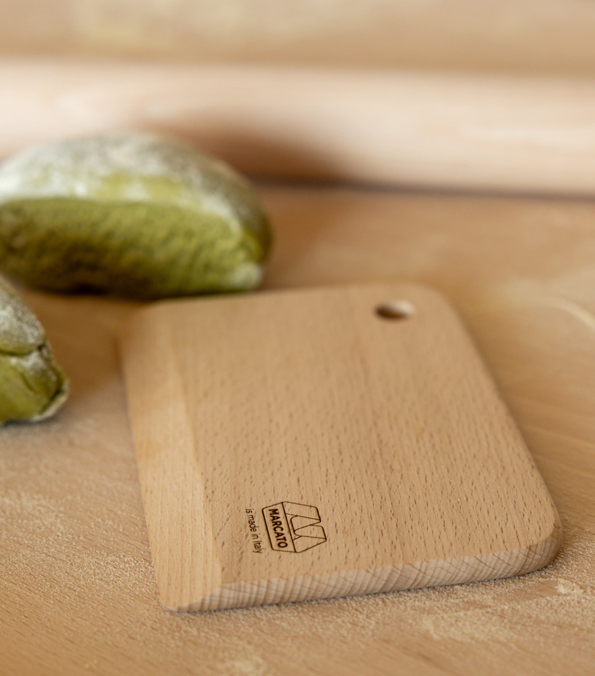 Marcato Classic dough scraper, imported from the UK