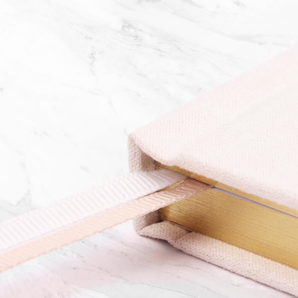 Myga Wellness Planner undated journal with gold foil edges - British product