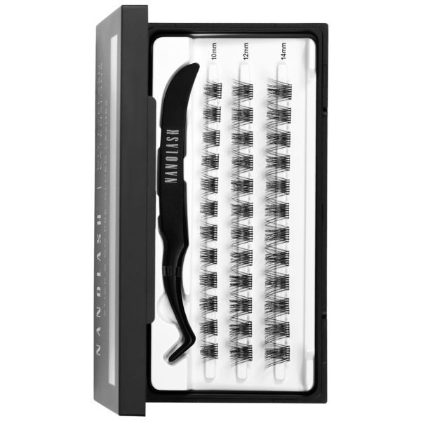 Nanolash Harmony pre-glued lash clusters 36 pack, imported from the UK