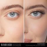 Nanolash Harmony pre-glued lash clusters 36 pack, imported from the UK