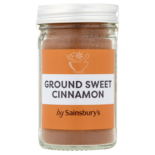 Sainsbury's Ground Sweet Cinnamon 33g Spices Sainsburys   