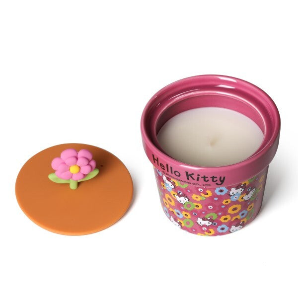 Hello Kitty scented candle spring rose cherry blossom 130g - British product