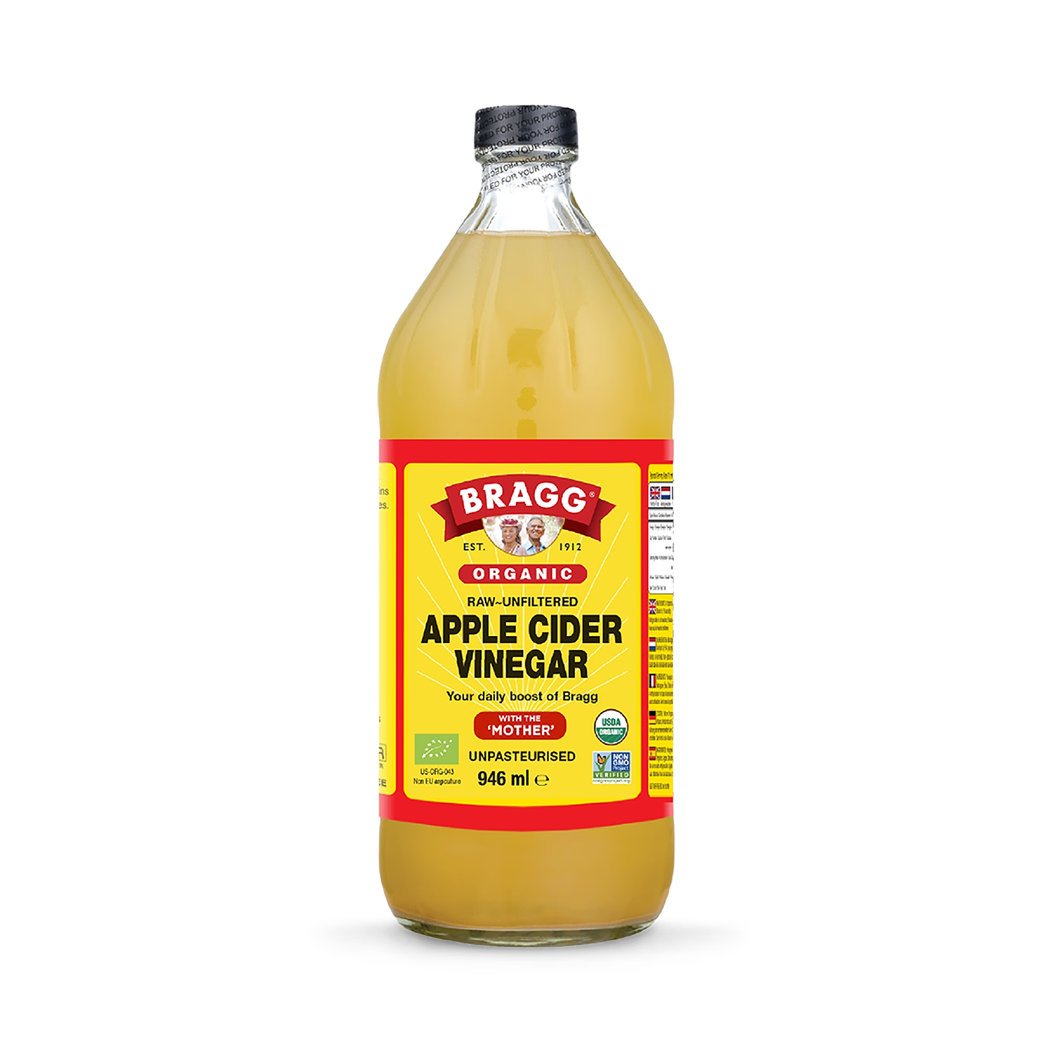 Bragg Organic Apple Cider Vinegar with The Mother 473ml