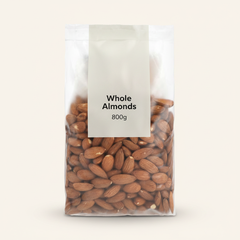 Holland & Barrett whole almonds 800g, UK version