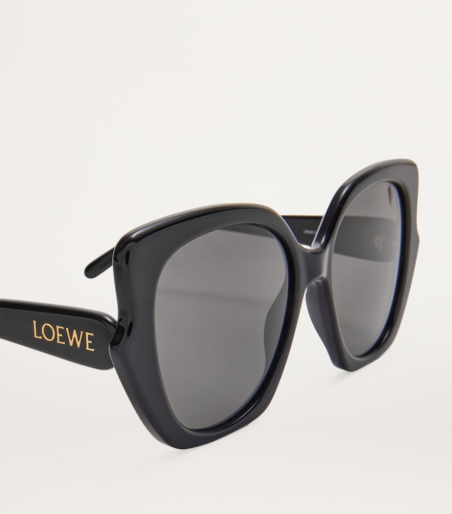 LOEWE Thin Fantasy oversized cat-eye sunglasses, imported from the UK