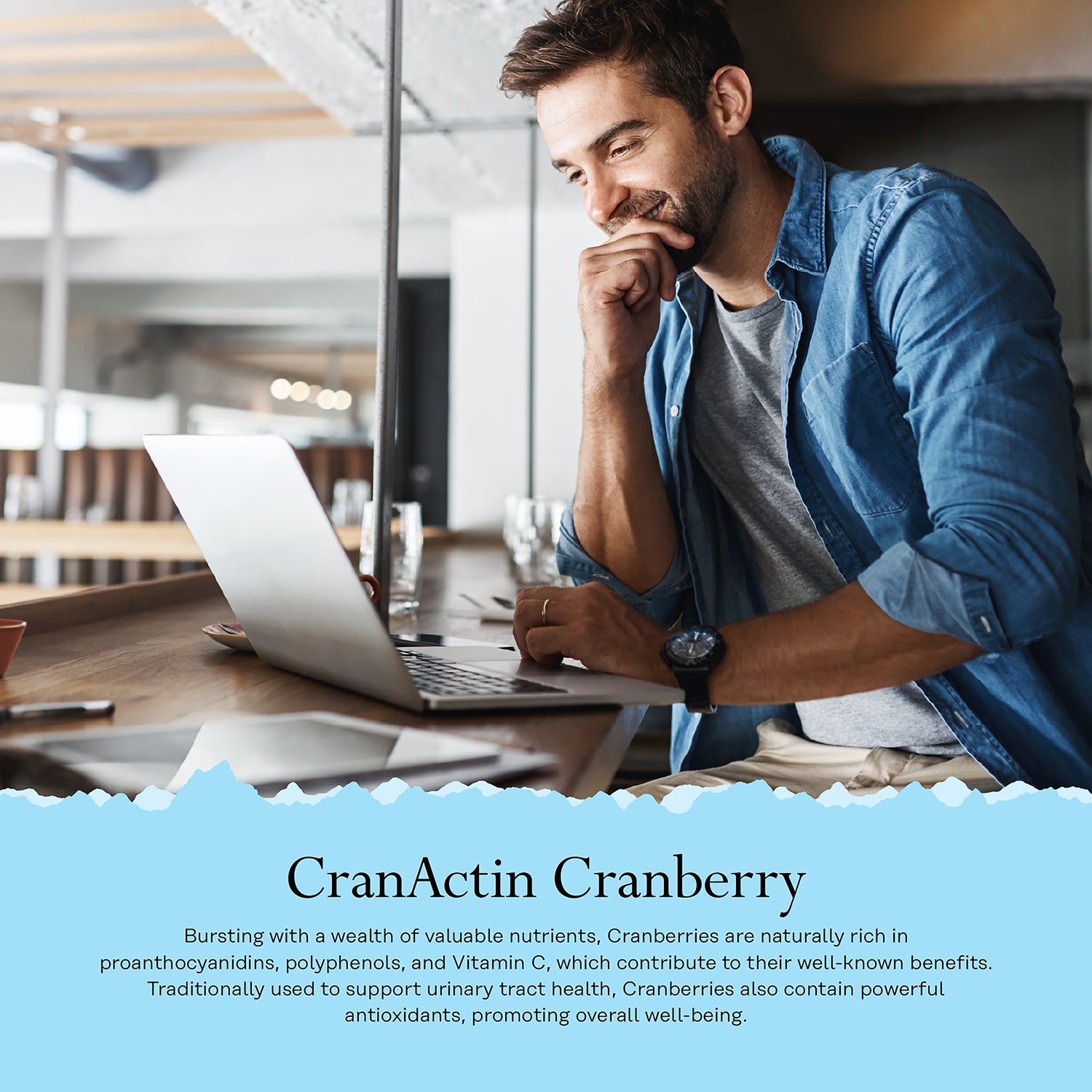Solaray Cranactin cranberry supplement 60 capsules - British product