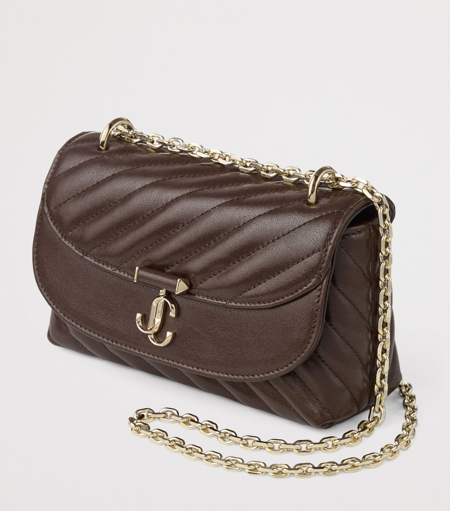 Jimmy Choo Curve cross-body bag in lambskin leather (British brand)
