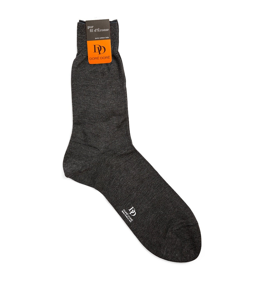 Doré Doré cotton socks, imported from the UK
