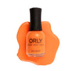Orly A Vibe Neon Orange Nail Polish 18ml, imported from the UK