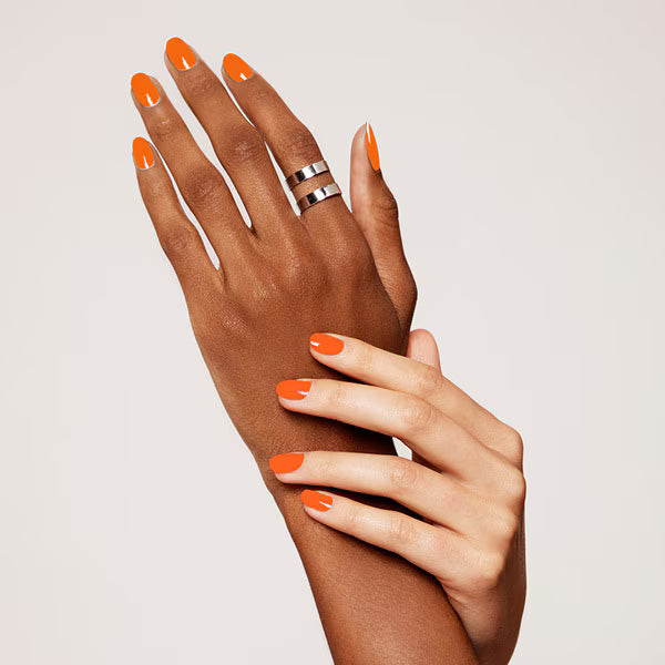Orly A Vibe Neon Orange Nail Polish 18ml, imported from the UK