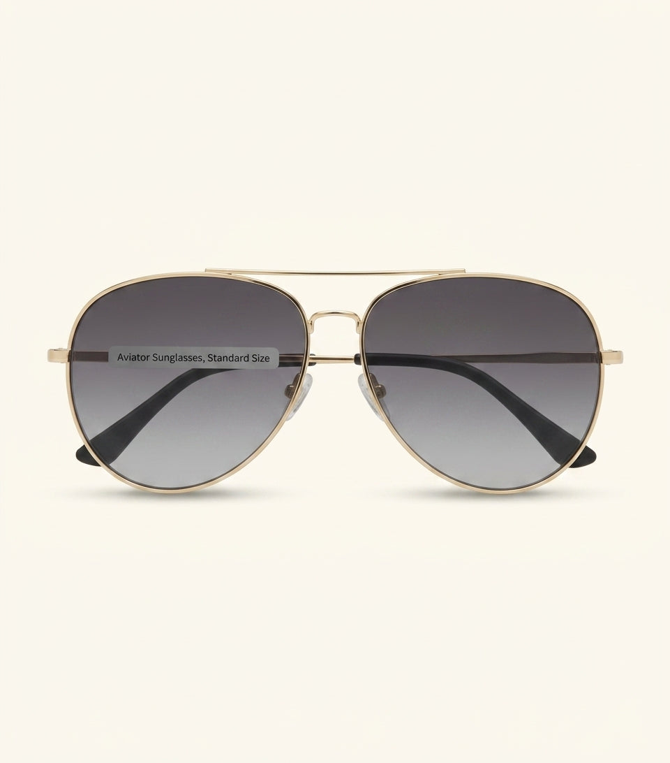 Gucci aviator sunglasses with striped rims and tortoiseshell arms (British brand)
