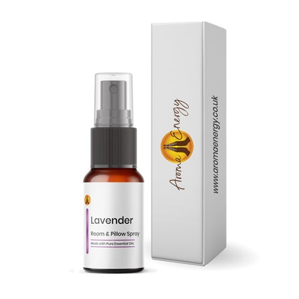 Aroma Energy lavender pillow mist 10ml (British brand)