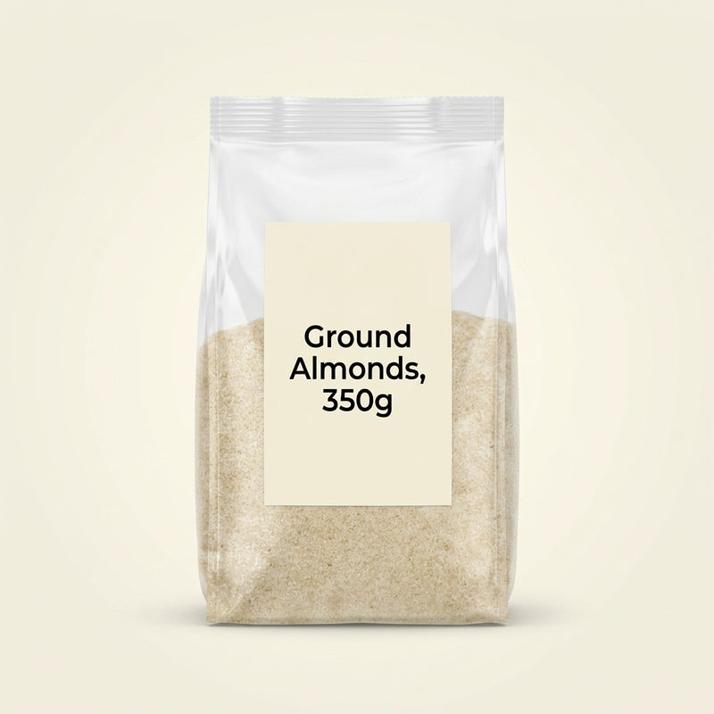 Holland & Barrett Ground Almonds 350g bag, UK version