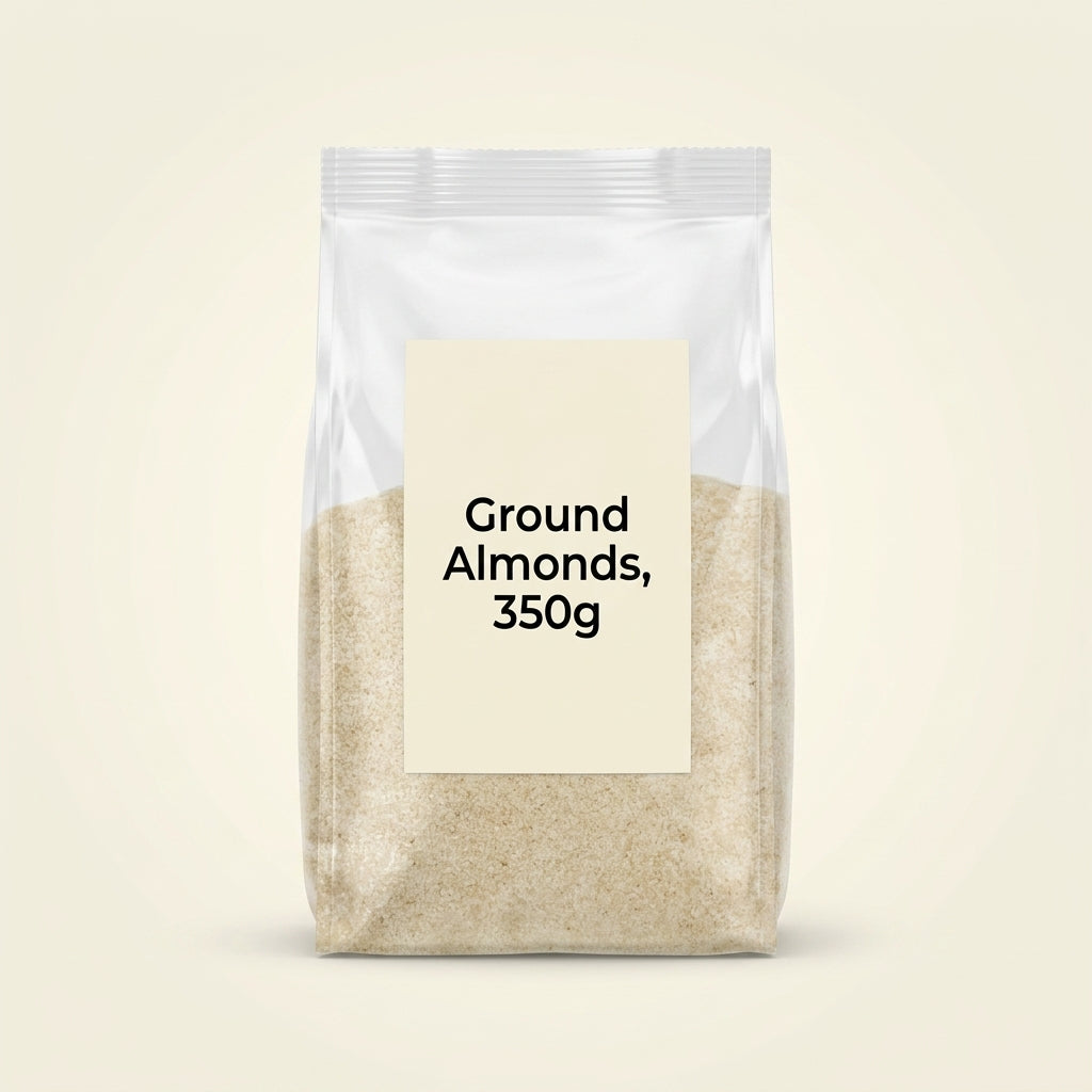 Holland & Barrett Ground Almonds 350g bag, UK version