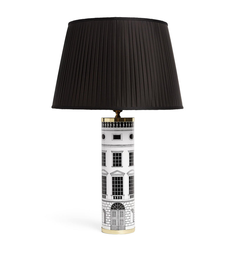 Fornasetti Architettura cylindrical lamp base - British product
