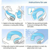 Leaper Cooling Ice Pack in a Neckband Design
