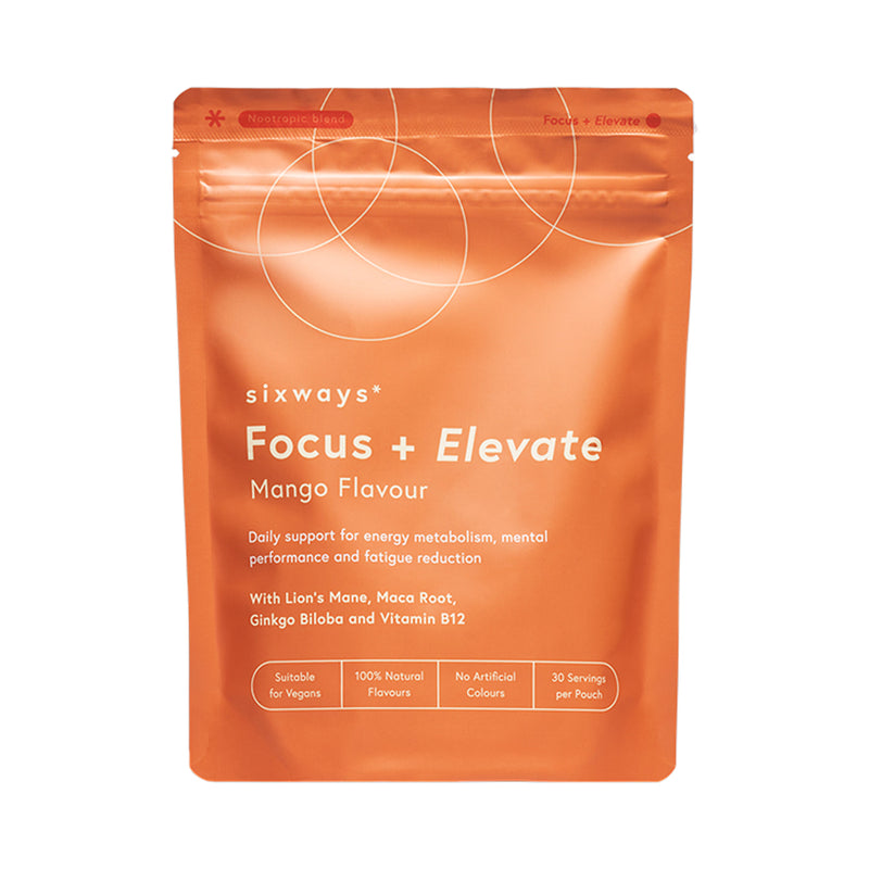 Lion's Mane and Maca Root Mushroom Blend Powder Mango Flavour 150g