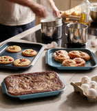 Joseph Joseph set of 3 non-stick nest baking trays, UK version