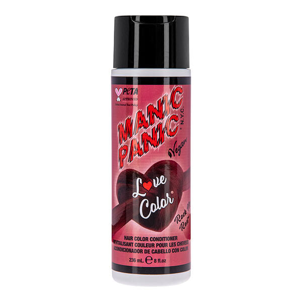 Love Color colour depositing conditioner Rock Me Red, imported from the UK