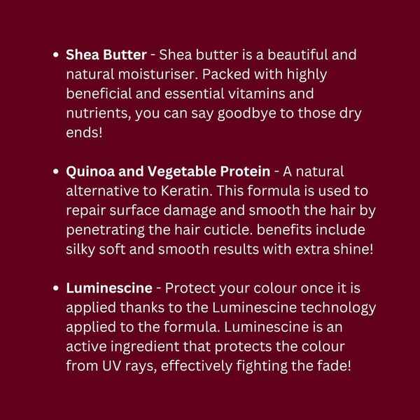 Love Color colour depositing conditioner Rock Me Red, imported from the UK